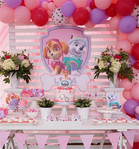 paw patrol birthday party decorations